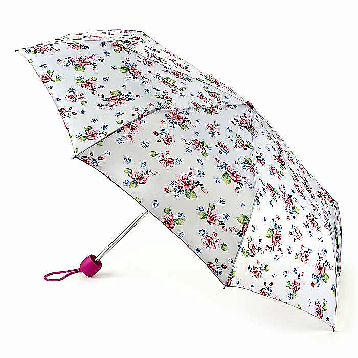 Fulton dámský skládací deštník Minilite 2 WATERCOLOUR BLOSSOM L354
