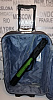Skládací cestovní plážový slunečník do kufru CAMPER červený s UV 50