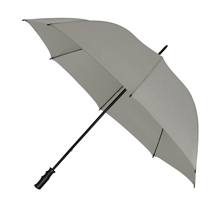 Pánský golfový větruodolný deštník MONSUN světle šedý