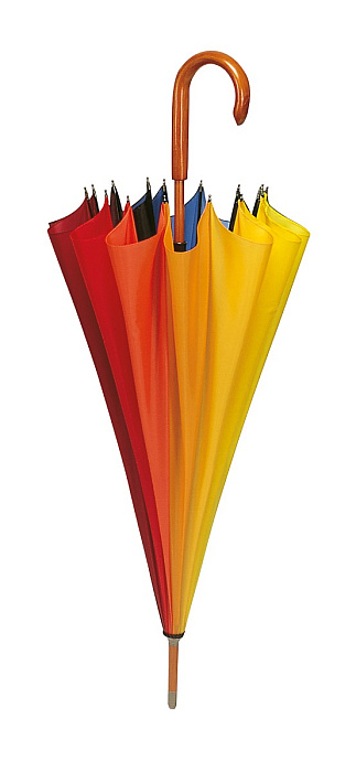 Duhový holový deštník DUHA Look Rainbow - II. jakost
