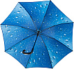 Golfový deštník RAINDROPS maxi s motivem kapek