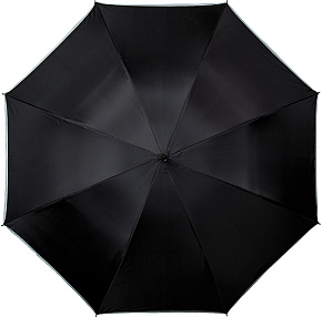 Holový deštník SAFETY reflex černý