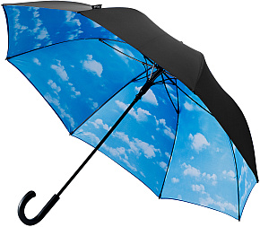 Golfový deštník CLOUDS maxi s motivem mraků
