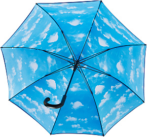 Golfový deštník CLOUDS maxi s motivem mraků