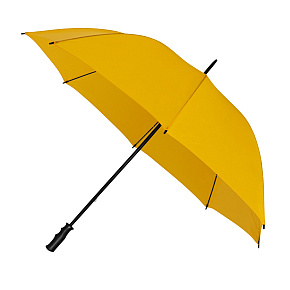 Dámský golfový větruodolný deštník MONSUN žlutý