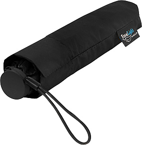 Cestovní skládací ultralehký deštník TRAVELER MINI černý