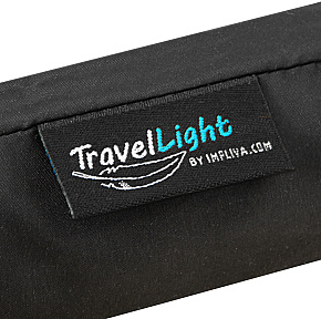 Cestovní skládací ultralehký deštník TRAVELER MINI černý