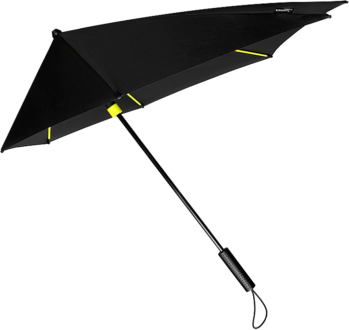 STORMaxi® aerodynamický větruodolný deštník černo-žlutý