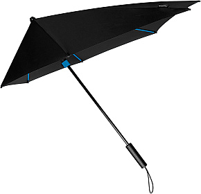 STORMaxi® aerodynamický větruodolný deštník černo-modrý