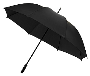 Golfový větruodolný deštník MONSUN černý