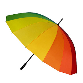 Golfový větruodolný deštník Duha Rainbow MAXI