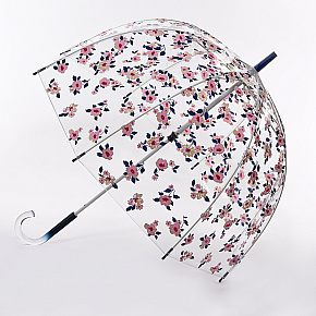 Cath Kidston dámský průhledný deštník Birdcage 2 Dusk Floral L546