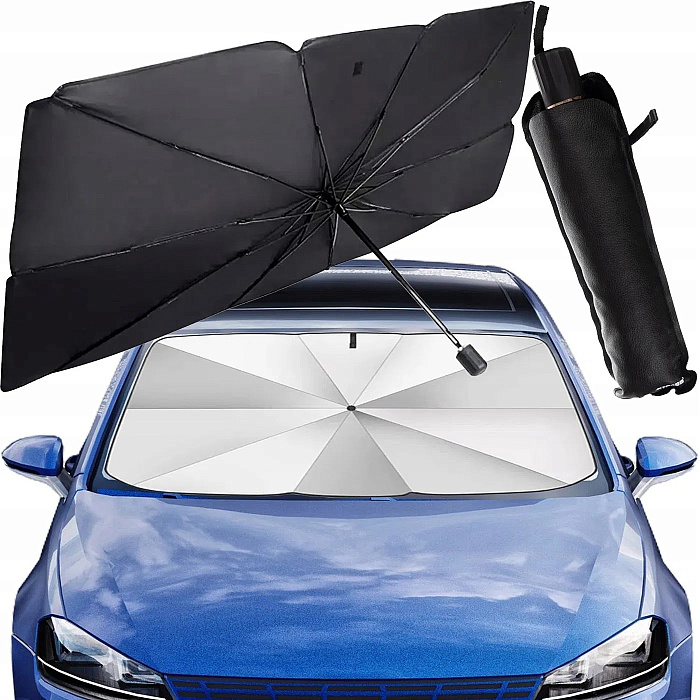 AUTOSHADE - clona proti slunci do auta, stříbrná