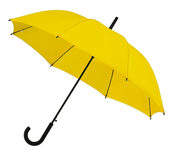 Dámský holový deštník YORK žlutý