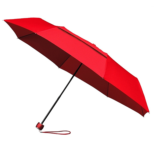 Skládací deštník Fashion ECO červený