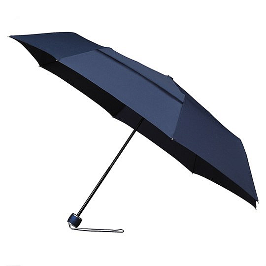 Skládací deštník Fashion ECO, tm. modrý