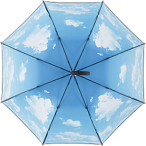 FARE dámský holový deštník s potiskem NATURE MAX CLOUD 1193