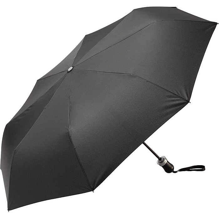 Fare skládací deštník s inovat. otevíráním RING FANCY Mini černý 5875