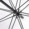 Fulton dámský průhledný deštník Birdcage 1 BLACK&WHITE L041
