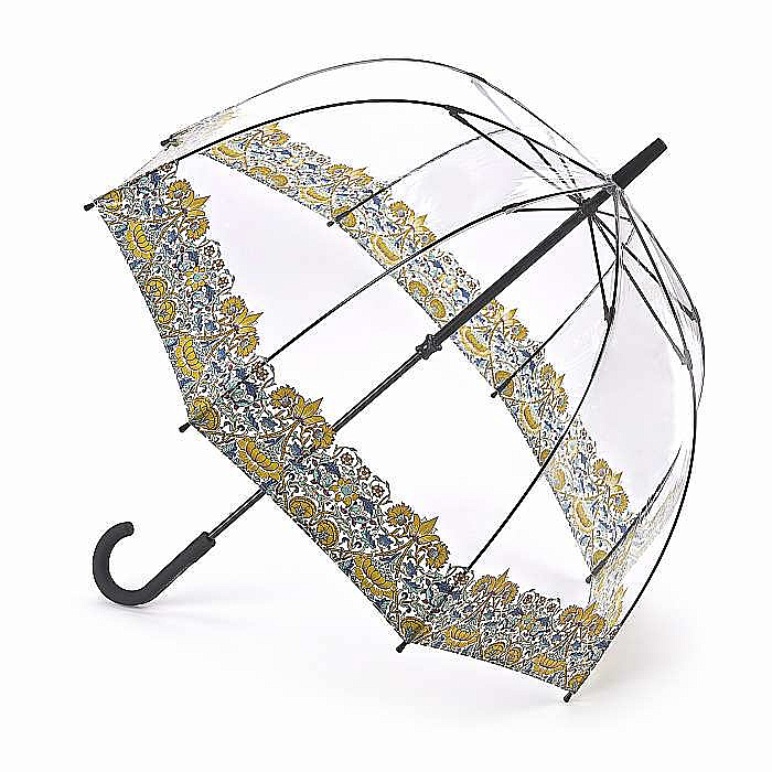 William Morris dámský průhledný holový deštník Birdcage 2 LODDEN L782