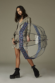 Fulton dmsk prhledn detnk Birdcage 2 LUXE LUMINOUS FLORAL L866