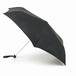 Fulton pánský plochý skládací deštník Miniflat 1 BLACK UV L339
