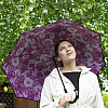 Fulton dámský holový deštník Bloomsbury 2 NEON FLORAL UV L754
