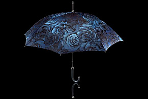 Fulton dámský holový deštník PRINCESS DIAMOND NAVY ROSE