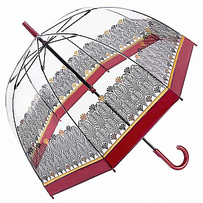 Fulton dámský průhledný deštník Birdcage 2 ART DECO L042
