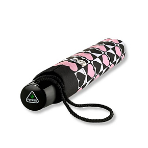 Fulton dámský skládací deštník Minilite 2 HARLEQUIN HEART L354