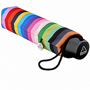 Fulton dámský skládací deštník Minilite 2 RETRO STRIPE L354