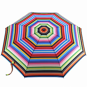 Fulton dámský skládací deštník Minilite 2 RETRO STRIPE L354