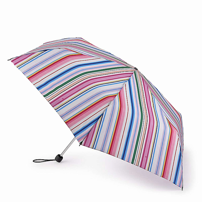 Fulton dámský skládací deštník Superslim 2 Extra FUNKY STRIPE L902