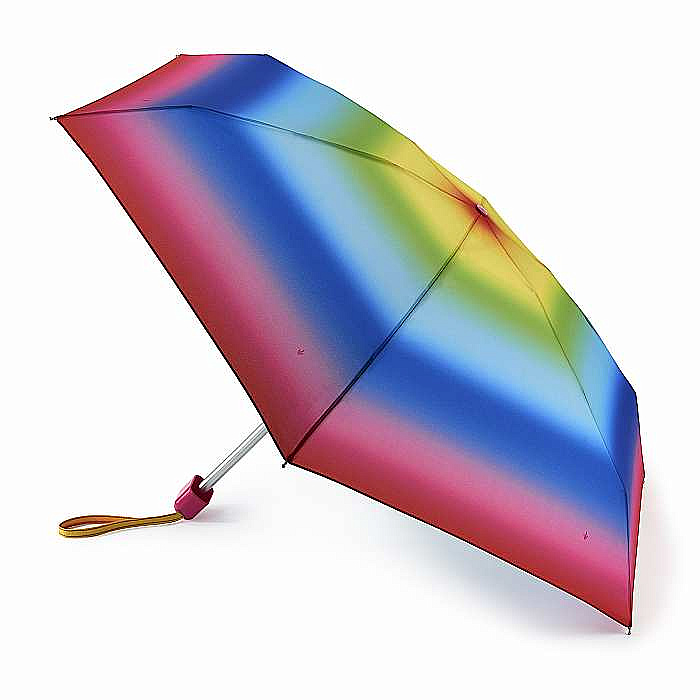 Fulton dámský skládací deštník Tiny 2 RAINBOW L501