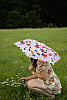 Fulton dámský skládací deštník Tiny 2 TAPESTRY FLORAL L501