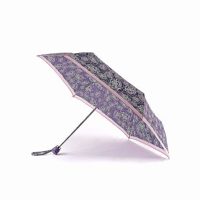 Fulton dámský skládací deštník Curio 2 UV Curio 2 UV SKETCHY ROSE l926