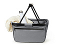 Halfar nákupní košík Shopper BLACK BASKET šedý
