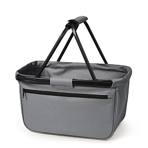 Halfar nákupní košík Shopper BLACK BASKET šedý