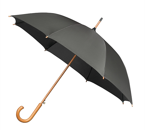 Holový deštník AUTOMATIC tmavě šedý