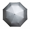 Holový deštník YORK černo-stříbrný