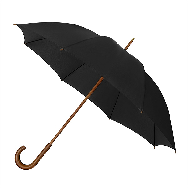 Mistral ECO holový deštník, černý