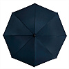 Pánský holový deštník SENATOR tm. modrý, rukojeť syntetická kůže