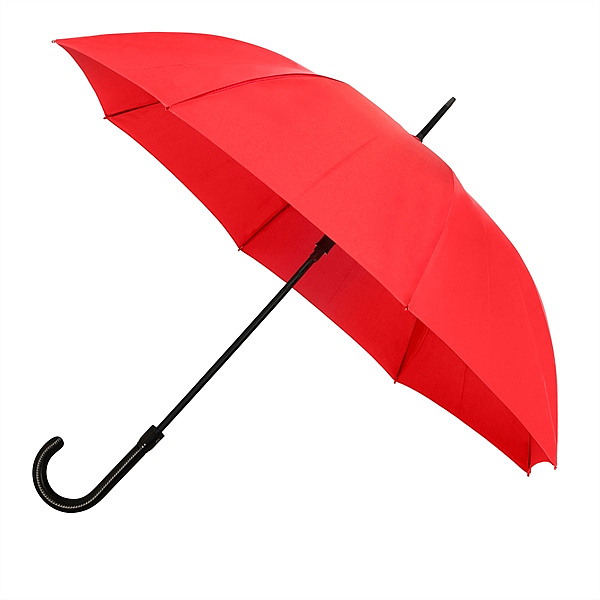Pánský holový deštník SENATOR červený 