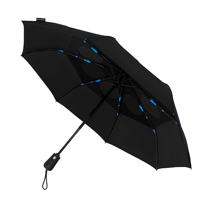 Pánský skládací deštník RIPON ECO černý