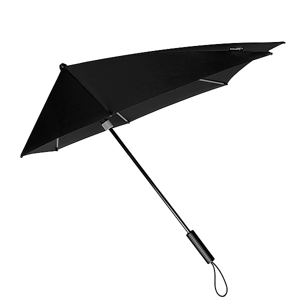 STORMaxi® aerodynamický větruodolný deštník černo-šedý