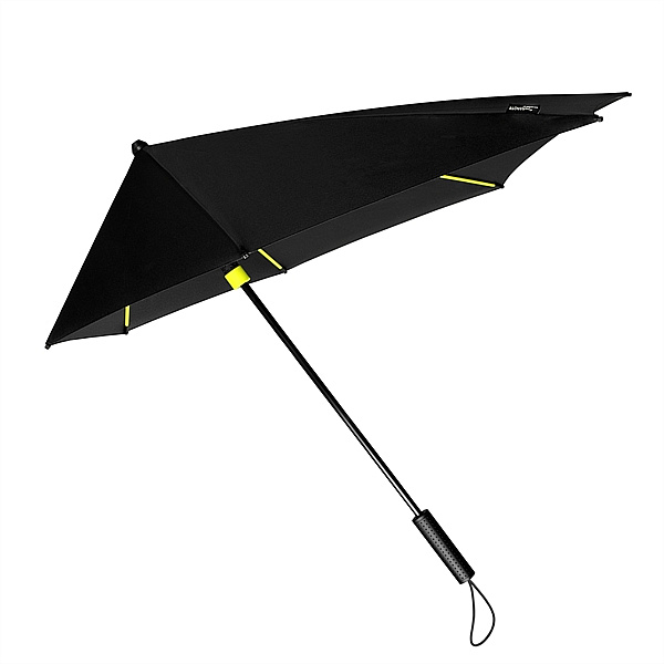 STORMaxi® aerodynamický větruodolný deštník černo-žlutý