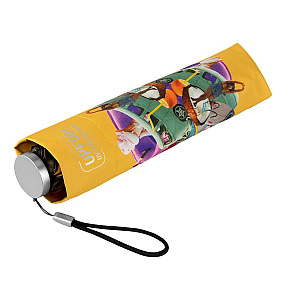 Skládací deštník / slunečník SUMMER s UV ochranou UPF50+ žlutý