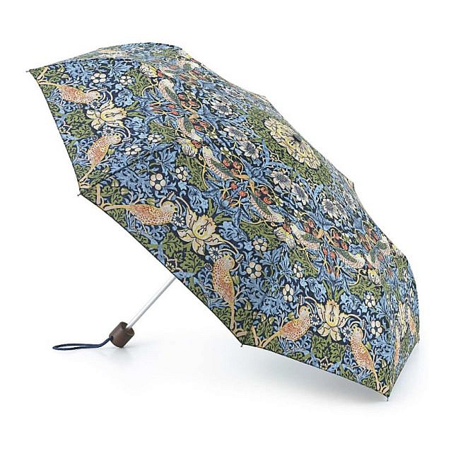 William Morris skládací deštník Minilite 2 STRAWBERRY THIEF UV L907