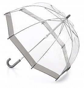 Fulton dětský průhledný holový deštník Funbrella 2 SILVER C603