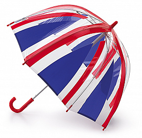 Fulton dětský průhledný deštník Funbrella 4 UNION JACK C605